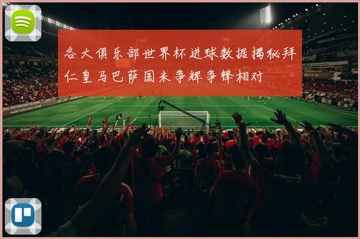 各大俱乐部世界杯进球数据揭秘拜仁皇马巴萨国米争辉争锋相对